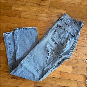 Vintage Distressed Levi 501s